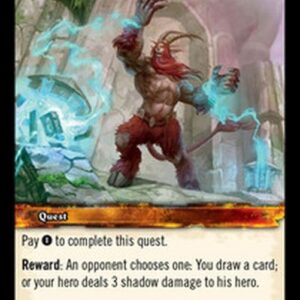 World of Warcraft TCG If You're Not Against Us ...