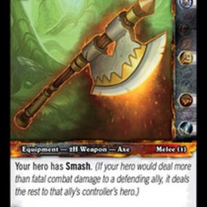 World of Warcraft TCG Lumbering Ogre Axe
