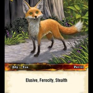 World of Warcraft TCG McCloud the Fox