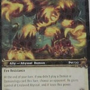 World of Warcraft TCG Enslaved Abyssal