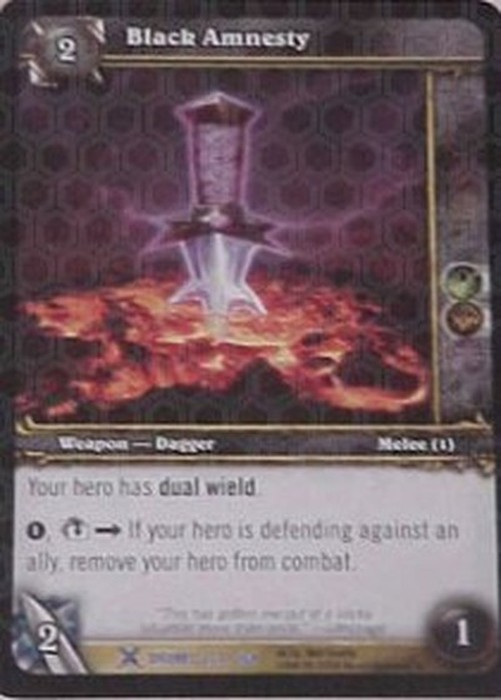 World of Warcraft TCG Black Amnesty
