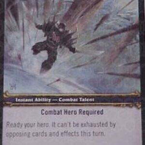 World of Warcraft TCG Nerves of Steel