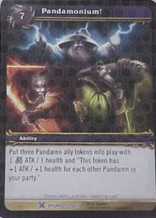 World of Warcraft TCG Pandamonium!