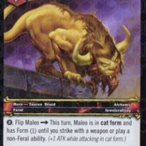 World of Warcraft TCG Maleo the Blur