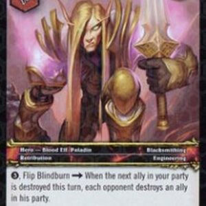 World of Warcraft TCG Justice Blindburn