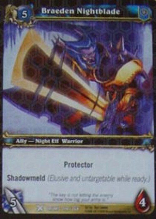 World of Warcraft TCG Braeden Nightblade