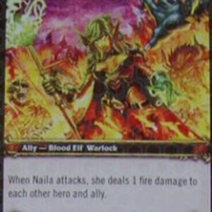 World of Warcraft TCG Mistress Naila Flameburst