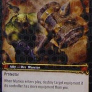 World of Warcraft TCG Munkin Blackfist
