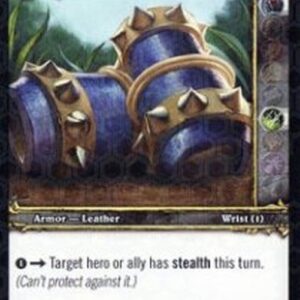 World of Warcraft TCG Forest Stalker's Bracers