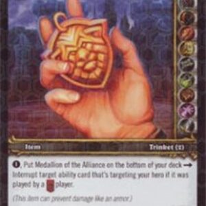 World of Warcraft TCG Medallion of the Alliance