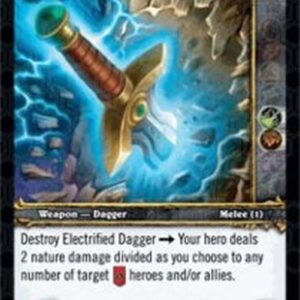 World of Warcraft TCG Electrified Dagger