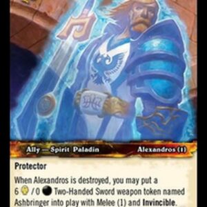 World of Warcraft TCG Alexandros Mograine