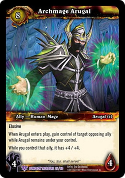 World of Warcraft TCG Archmage Arugal