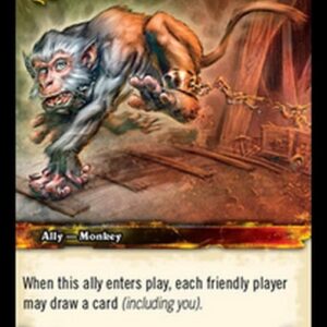 World of Warcraft TCG Mining Monkey