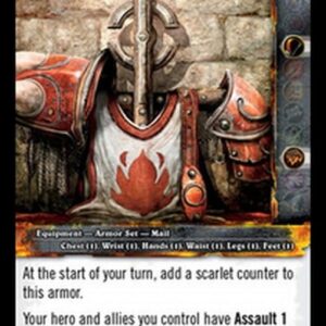 World of Warcraft TCG Chain of the Scarlet Crusade