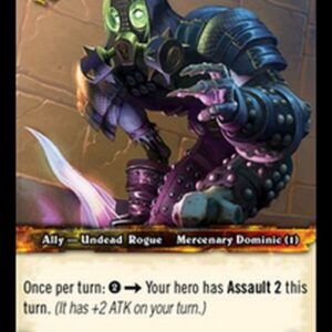World of Warcraft TCG Mercenary Dominic