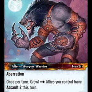 World of Warcraft TCG Packleader Ivar Bloodfang