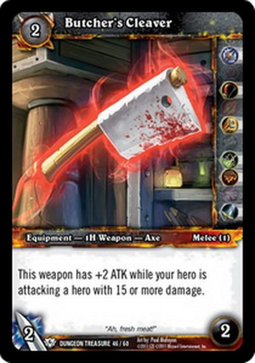 World of Warcraft TCG Butcher's Cleave