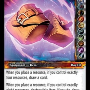 World of Warcraft TCG Fel Steed Saddlebags