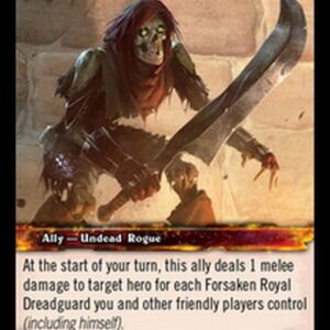 World of Warcraft TCG Forsaken Royal Dreadguard
