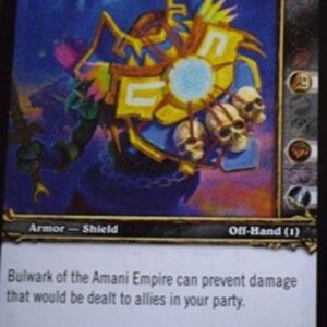 World of Warcraft TCG Bulwark of the Amani Empire