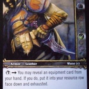 World of Warcraft TCG Don Alejandro's Money Belt