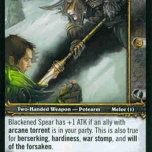 World of Warcraft TCG Blackened Spear
