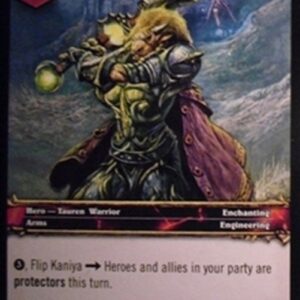 World of Warcraft TCG Kaniya the Steadfast
