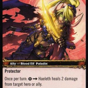 World of Warcraft TCG Blood Knight Haeleth
