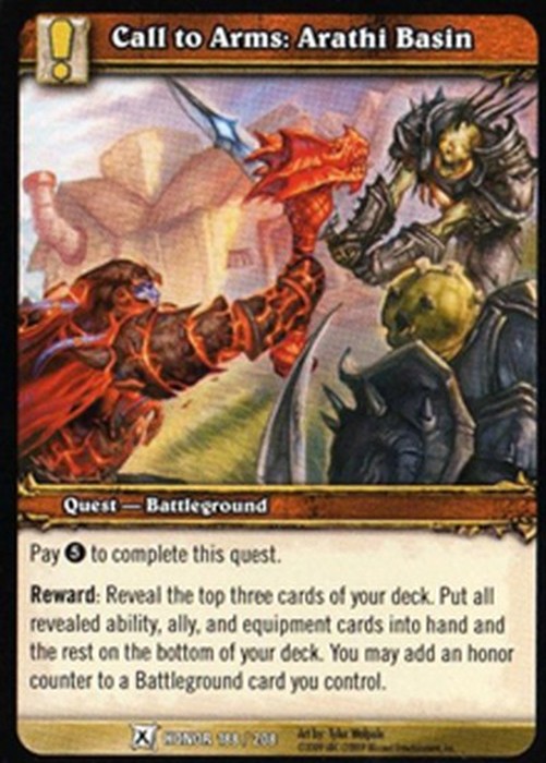 World of Warcraft TCG Call to Arms: Arathi Basin