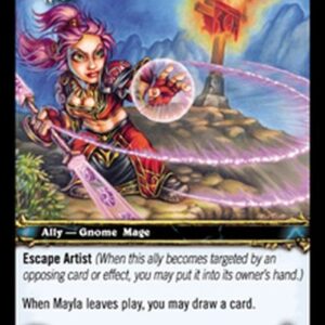 World of Warcraft TCG Mayla Finksputter