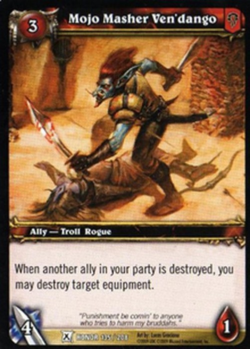 World of Warcraft TCG Mojo Masher Ven'dango