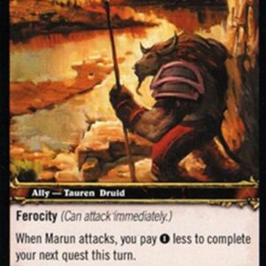 World of Warcraft TCG Plainsrunner Marun