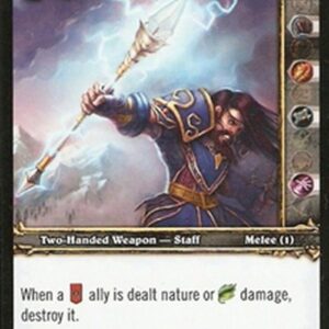 World of Warcraft TCG Crackling Staff