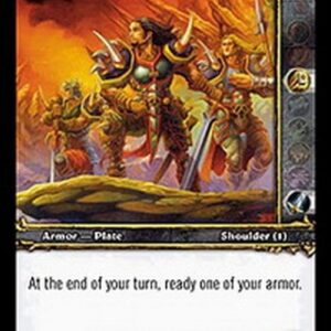 World of Warcraft TCG Pauldrons of the Crimson Flight