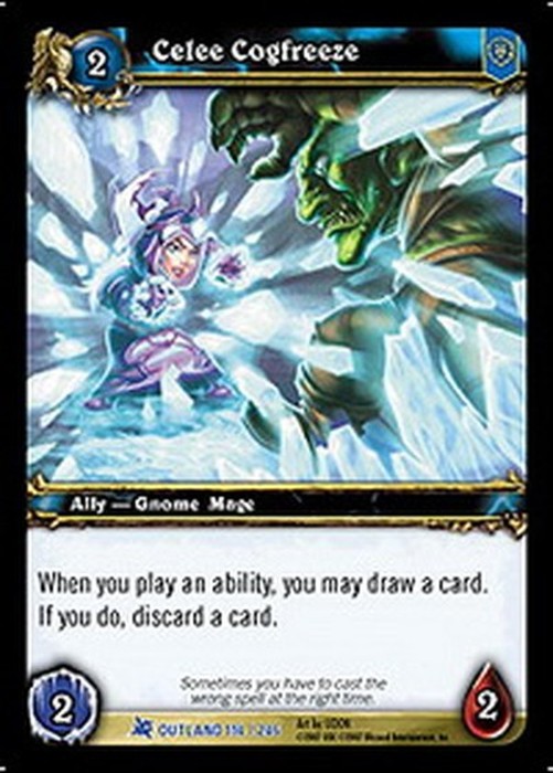 World of Warcraft TCG Celee Cogfreeze