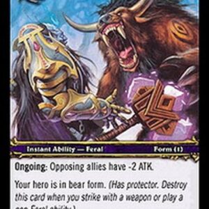 World of Warcraft TCG Demoralizing Roar