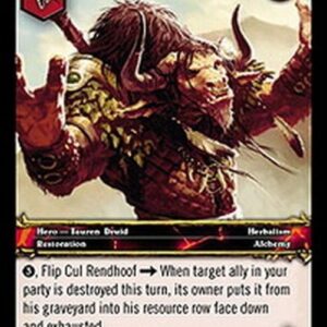 World of Warcraft TCG Cul Rendhoof
