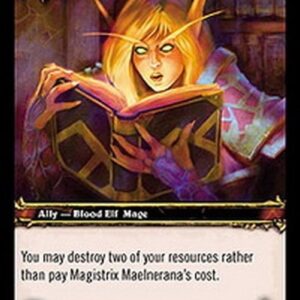 World of Warcraft TCG Magistrix Maelnerana