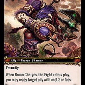 World of Warcraft TCG Broan Charges-the-Fight