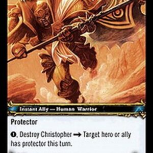 World of Warcraft TCG Christopher the Devout