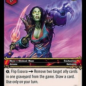 World of Warcraft TCG Exaura the Cryptkeeper
