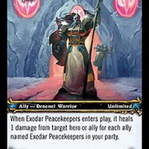 World of Warcraft TCG Exodar Peacekeepers