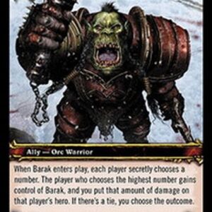 World of Warcraft TCG Barak the Shamed
