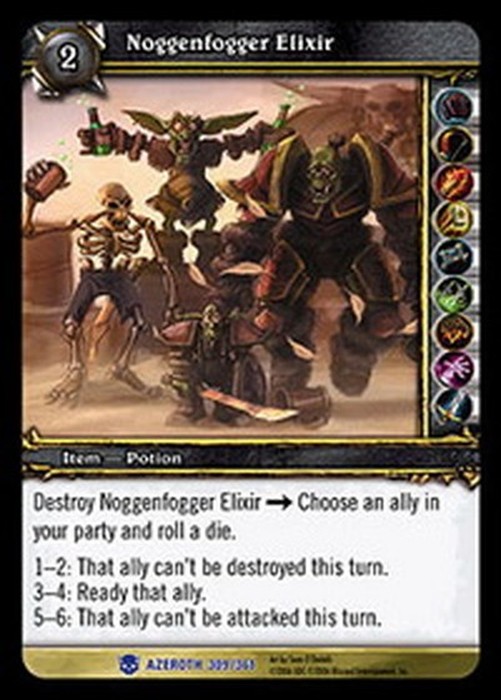 World of Warcraft TCG Noggenfogger Elixir