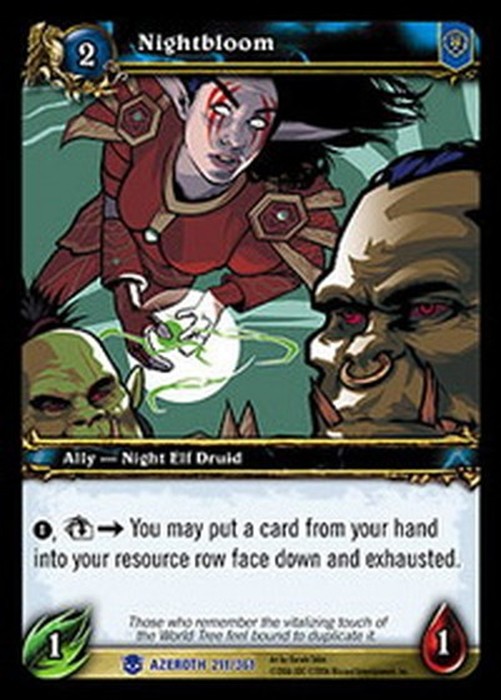 World of Warcraft TCG Nightbloom