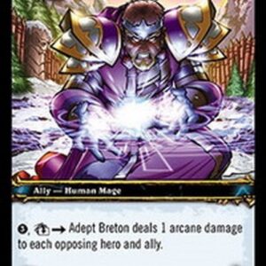 World of Warcraft TCG Adept Breton