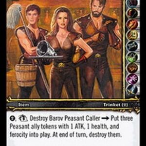 World of Warcraft TCG Barov Peasant Caller