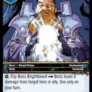 World of Warcraft TCG Boris Brightbeard (V.1)