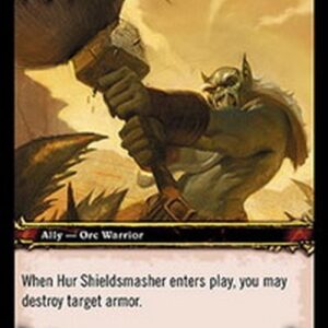 World of Warcraft TCG Hur Shieldsmasher